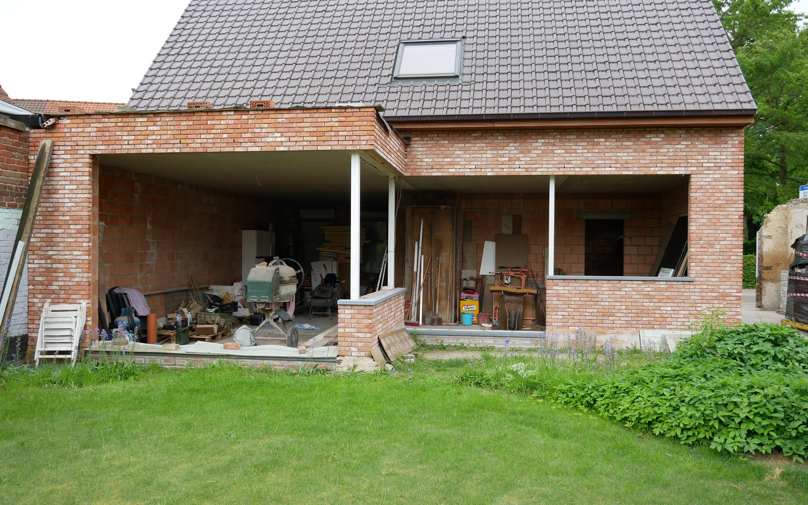 Aluminium ramen die de uitbreiding karakter geven - werffoto 1